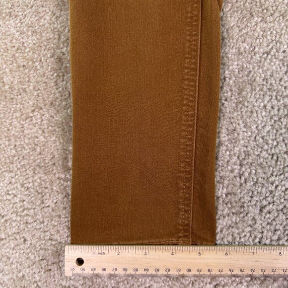 Talbots Simply Flattering Collection Sz 10 Jegging Jean Stretch Brown 32x27 F062 - Picture 12 of 13